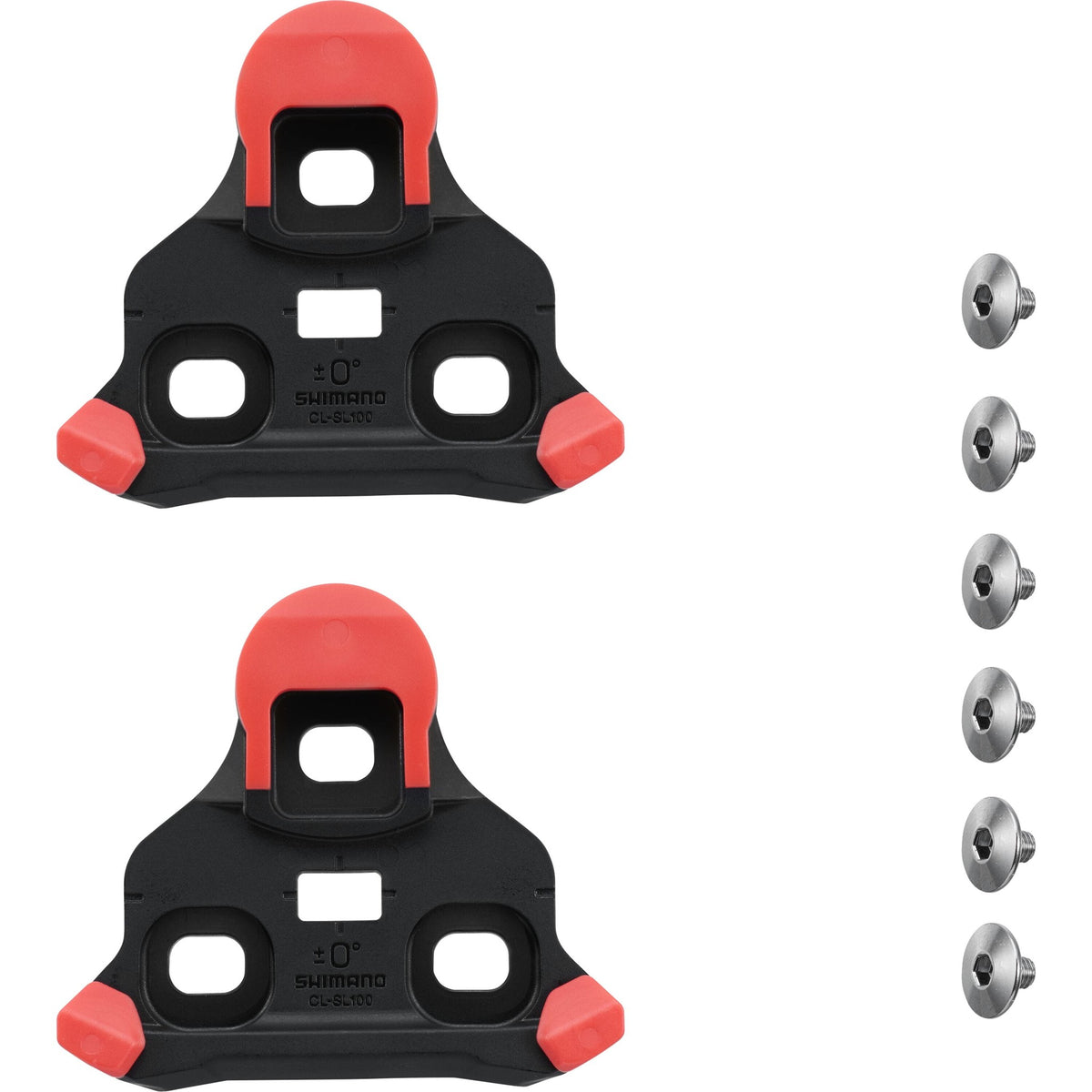 SPD-SLR Road Cleats Red 0° / One Size