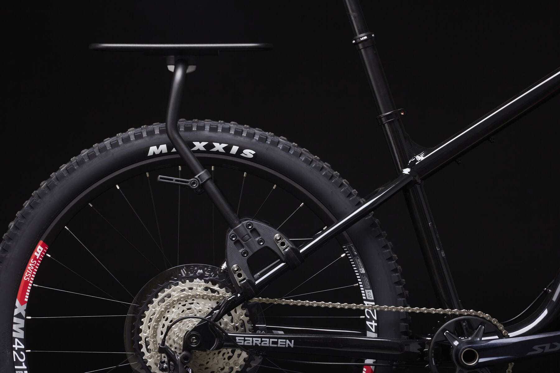 Spider Rear Pannier Rack Black / One Size