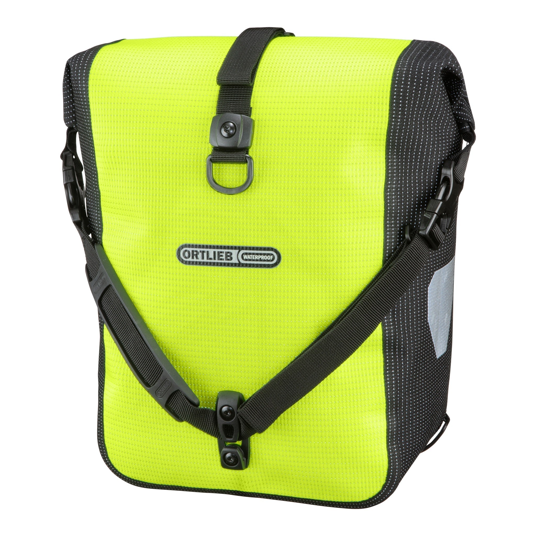 Sport Roller High Vis Pannier Bag Pair Yellow/Black / 29L / QL2.1