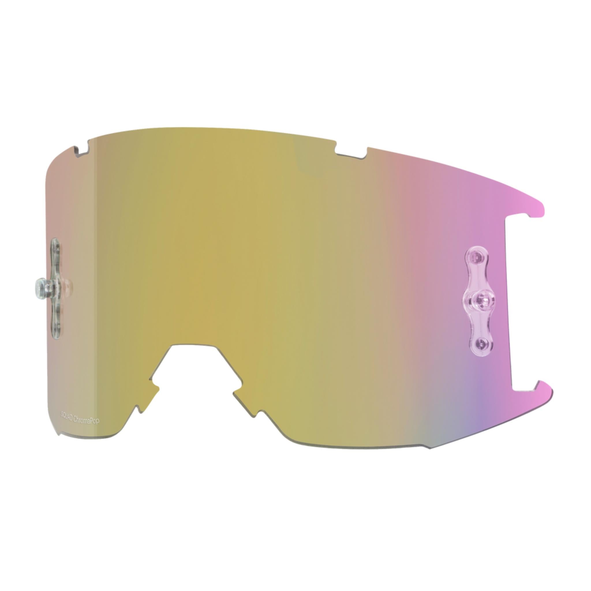 Squad MTB Goggles Replacement Lens Chromapop Yellow Flash