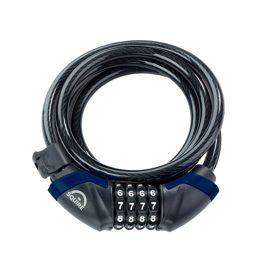 Squire Kilda Combi 10-1800 Bike Lock Black / 10x1800mm / Combi