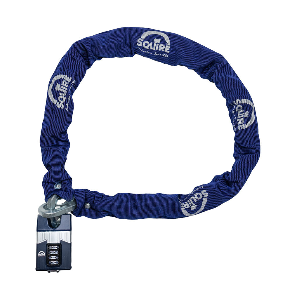 Squire Warrior 55 Combination Lock Black / 10x1200mm / Combi