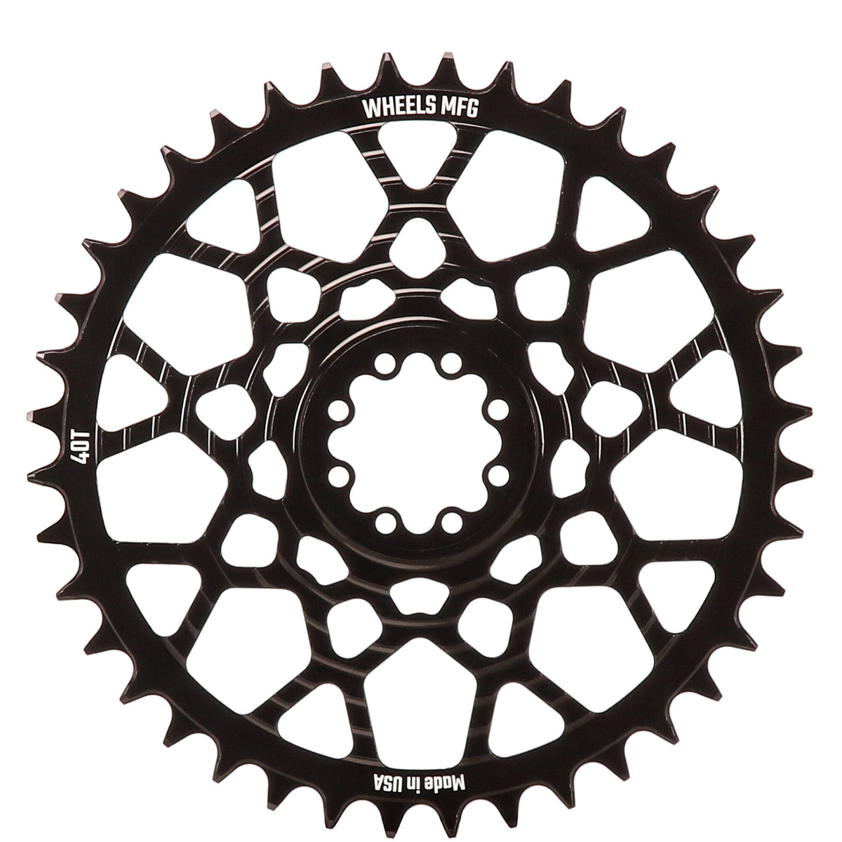 SRAM Direct Mount 8-Bolt Gravel Chainring Black / 40T