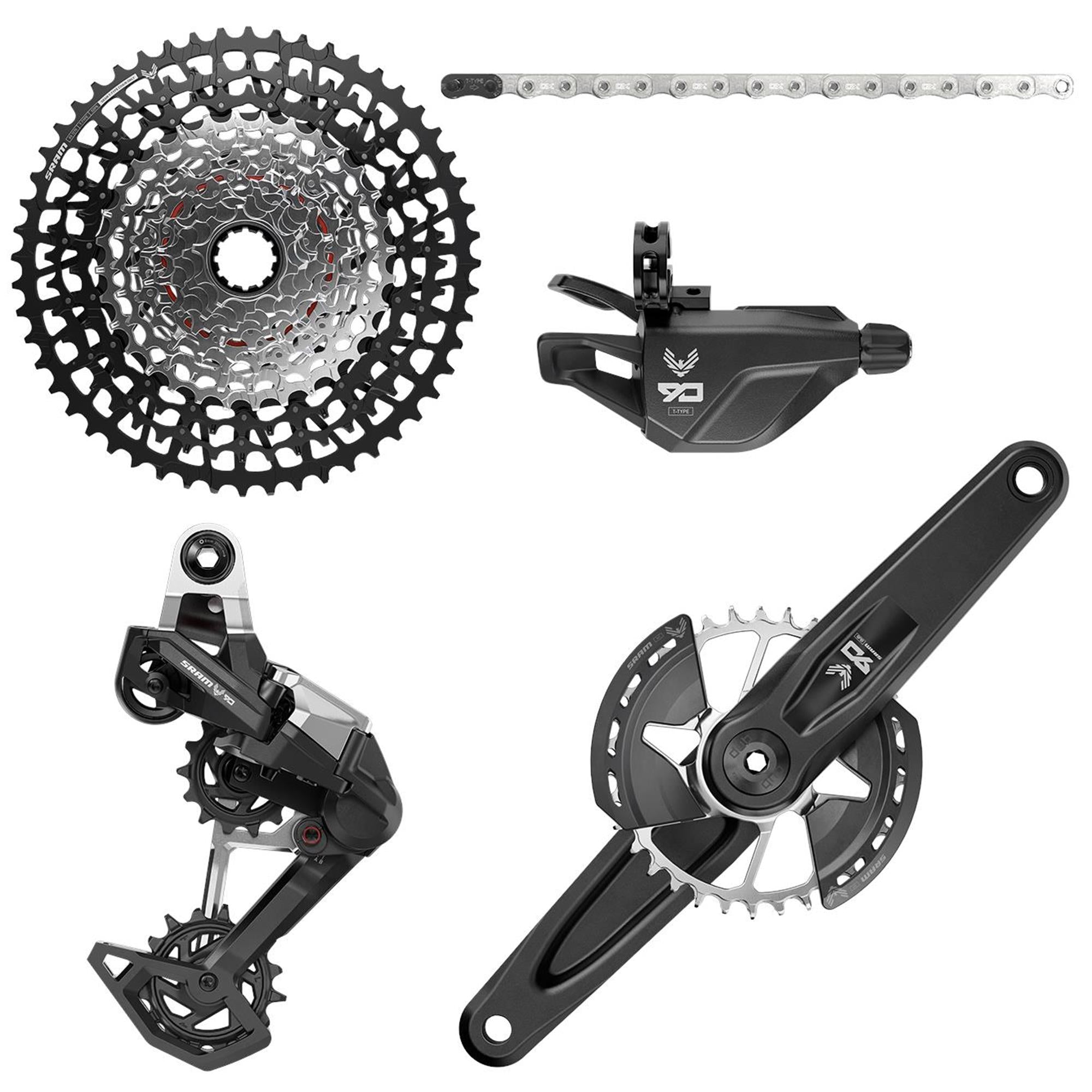 SRAM Eagle 90 DUB Groupset 165mm