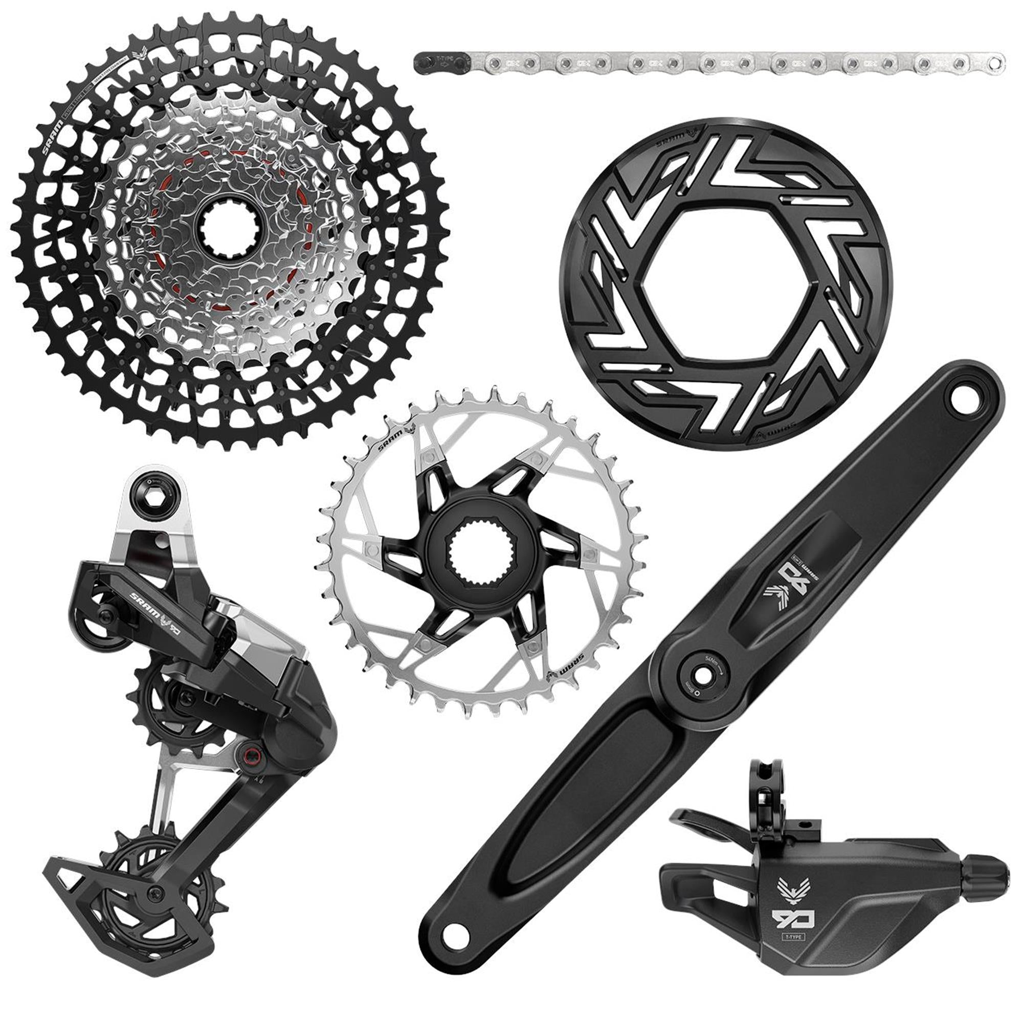 SRAM Eagle 90 DUB Groupset E-Bike SRAM/Brose 160mm