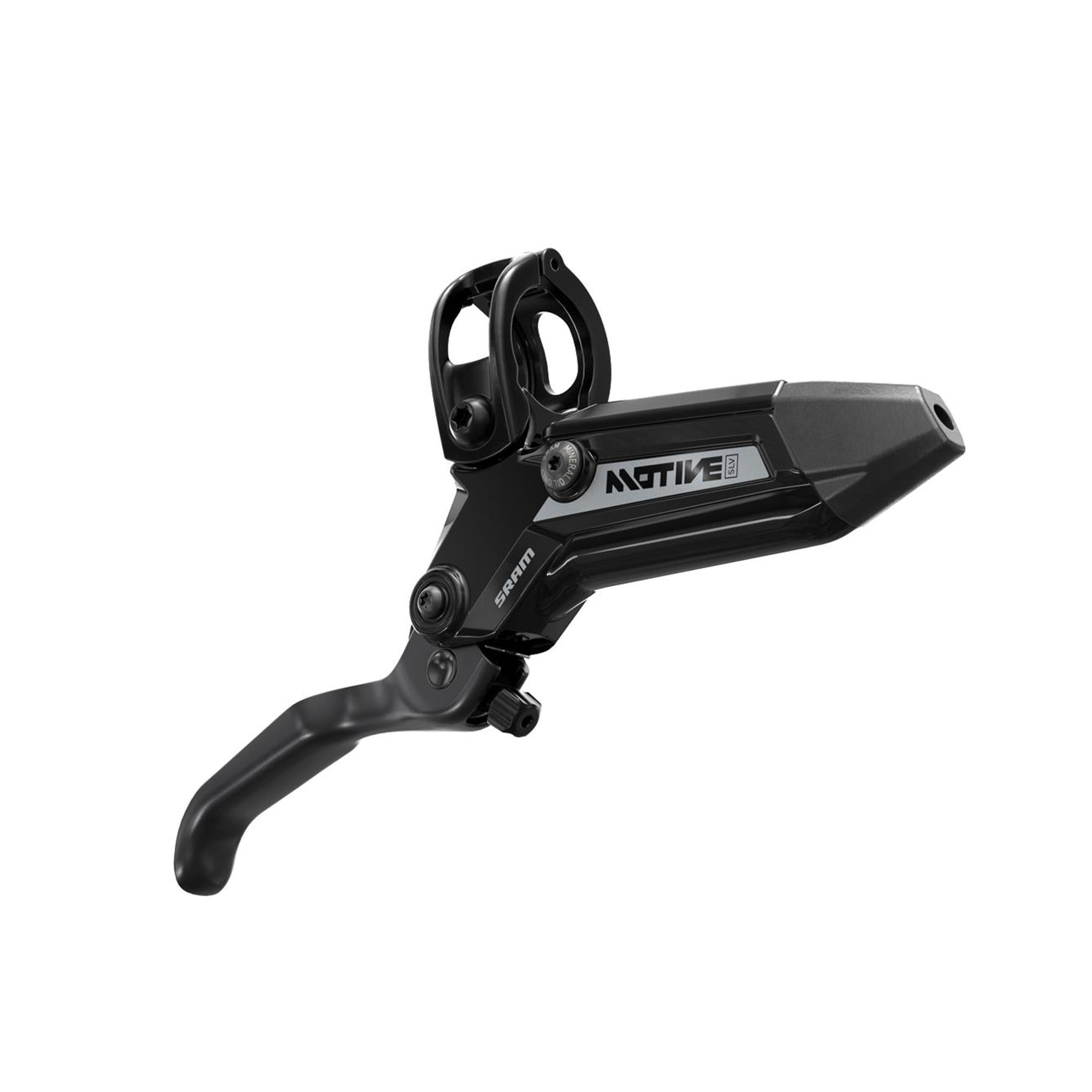 SRAM Motive Silver Disc Brake Lever Gloss Black