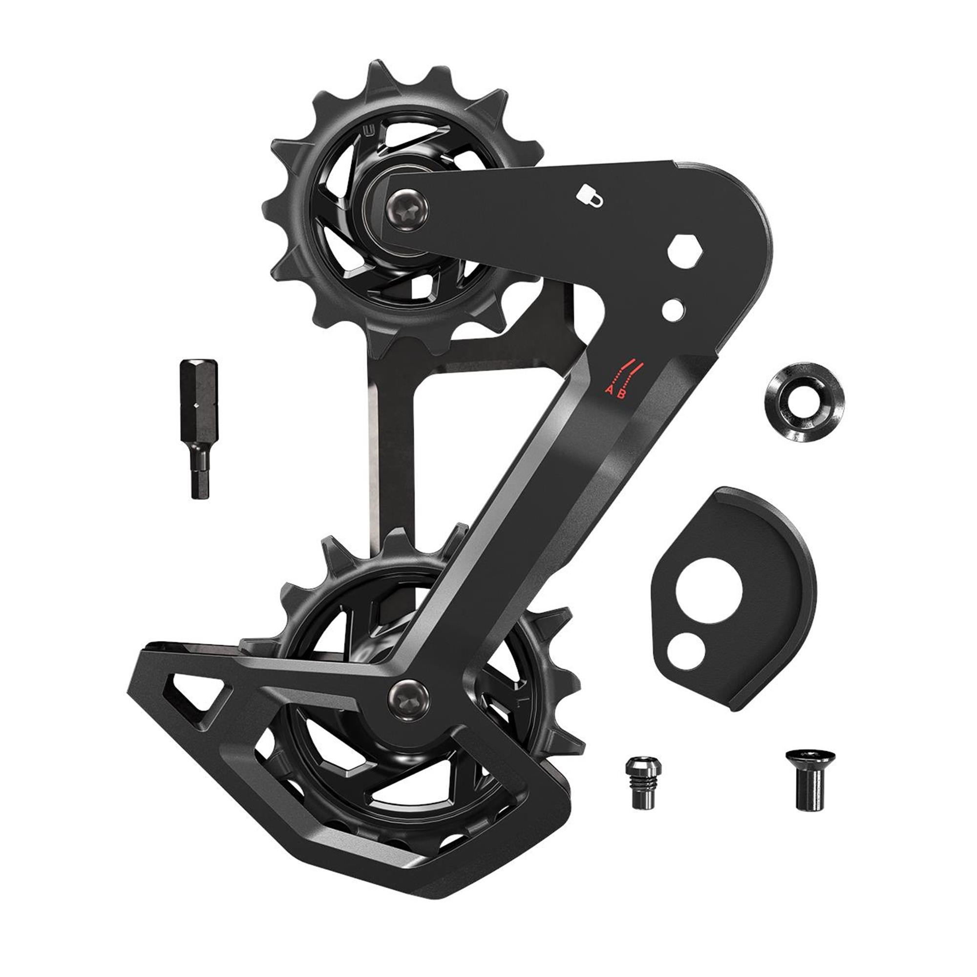 SRAM Rear Derailleur Cage Kit Aluminum T-Type Eagle AXS Without Damper Each