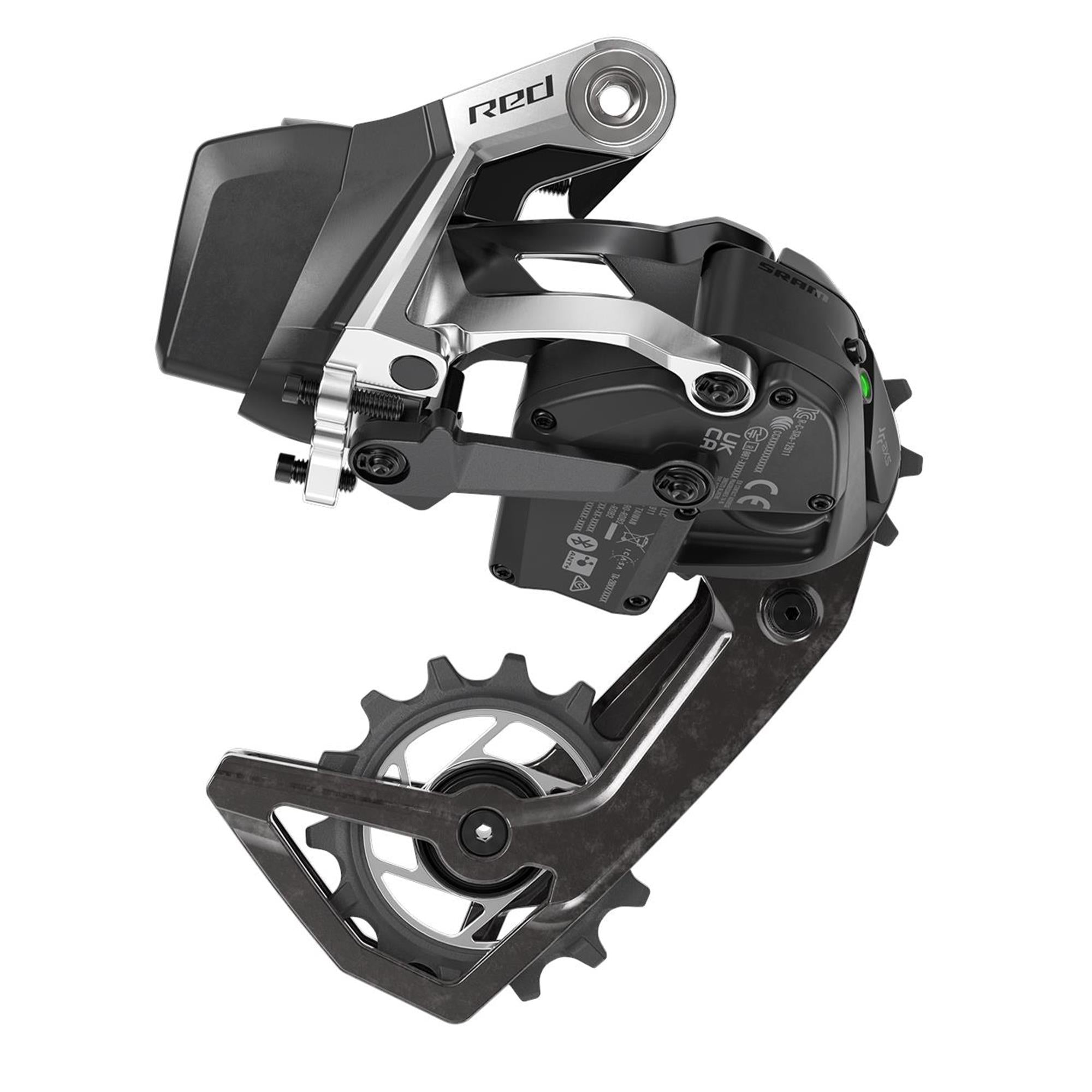 SRAM Red AXS E1 Rear Derailleur Black/Silver