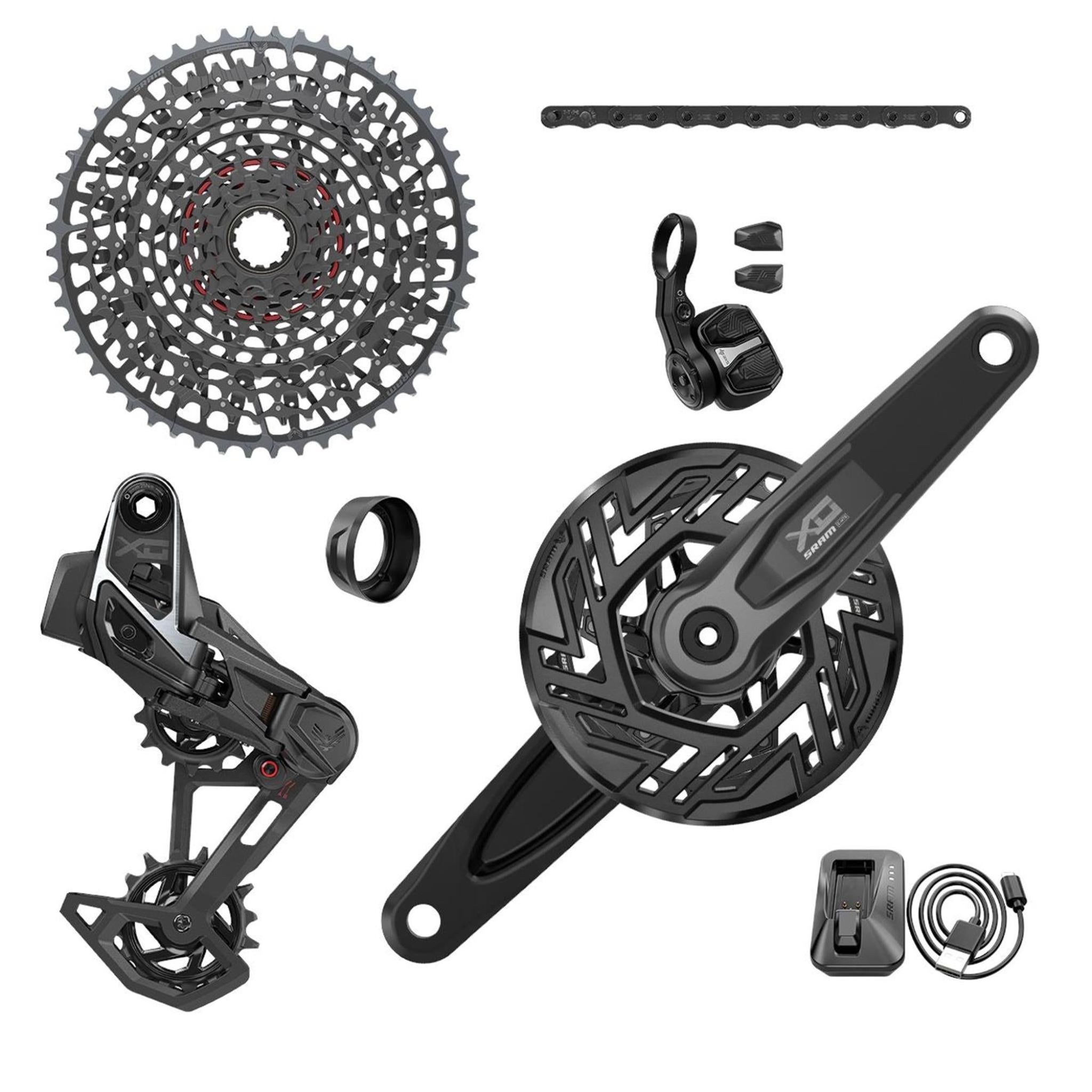 SRAM X0 Eagle AXS Transmission E-MTB Groupset Black / Brose / 160mm