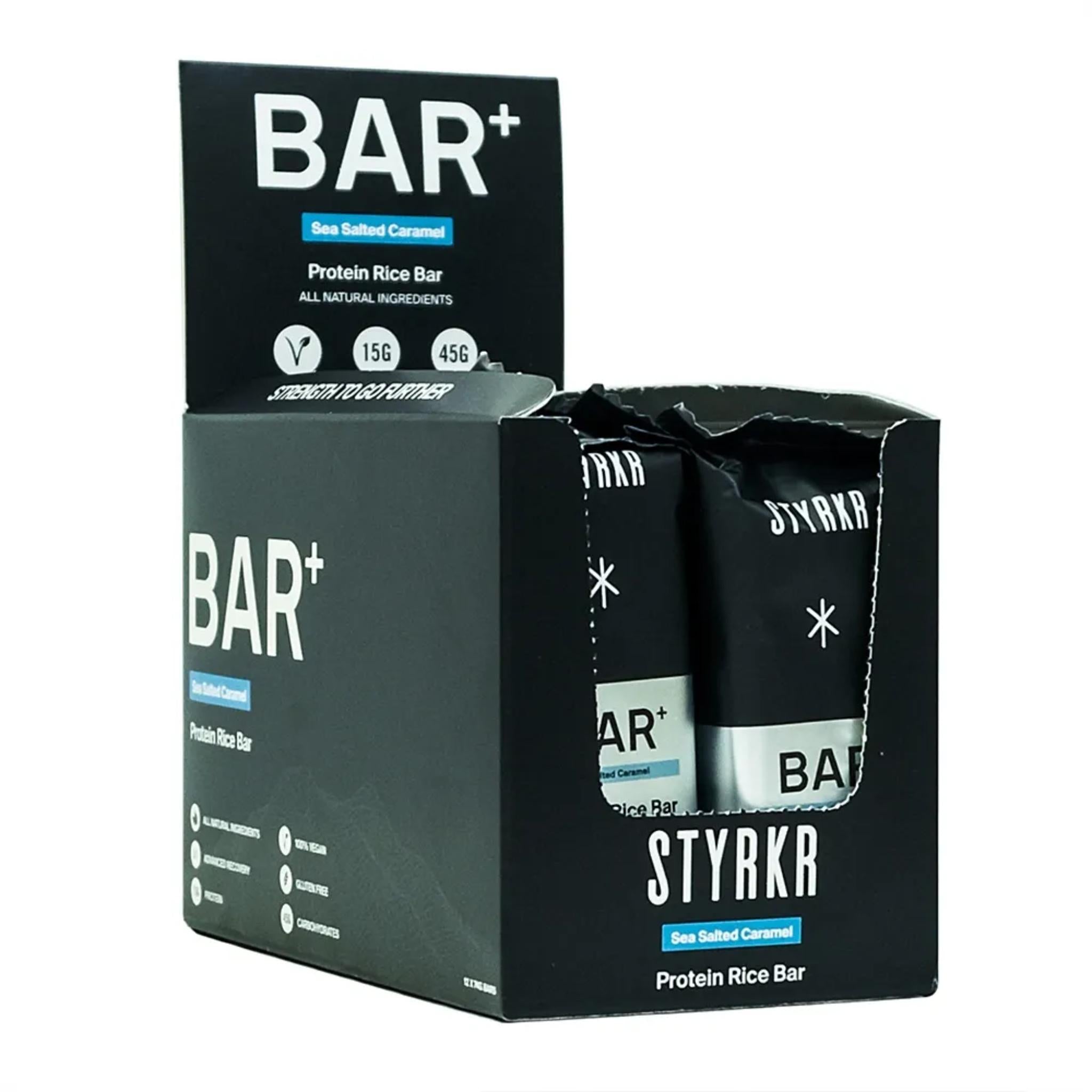 STYRKR BAR+ Recovery Bars Salted caramel / 12 x Bars