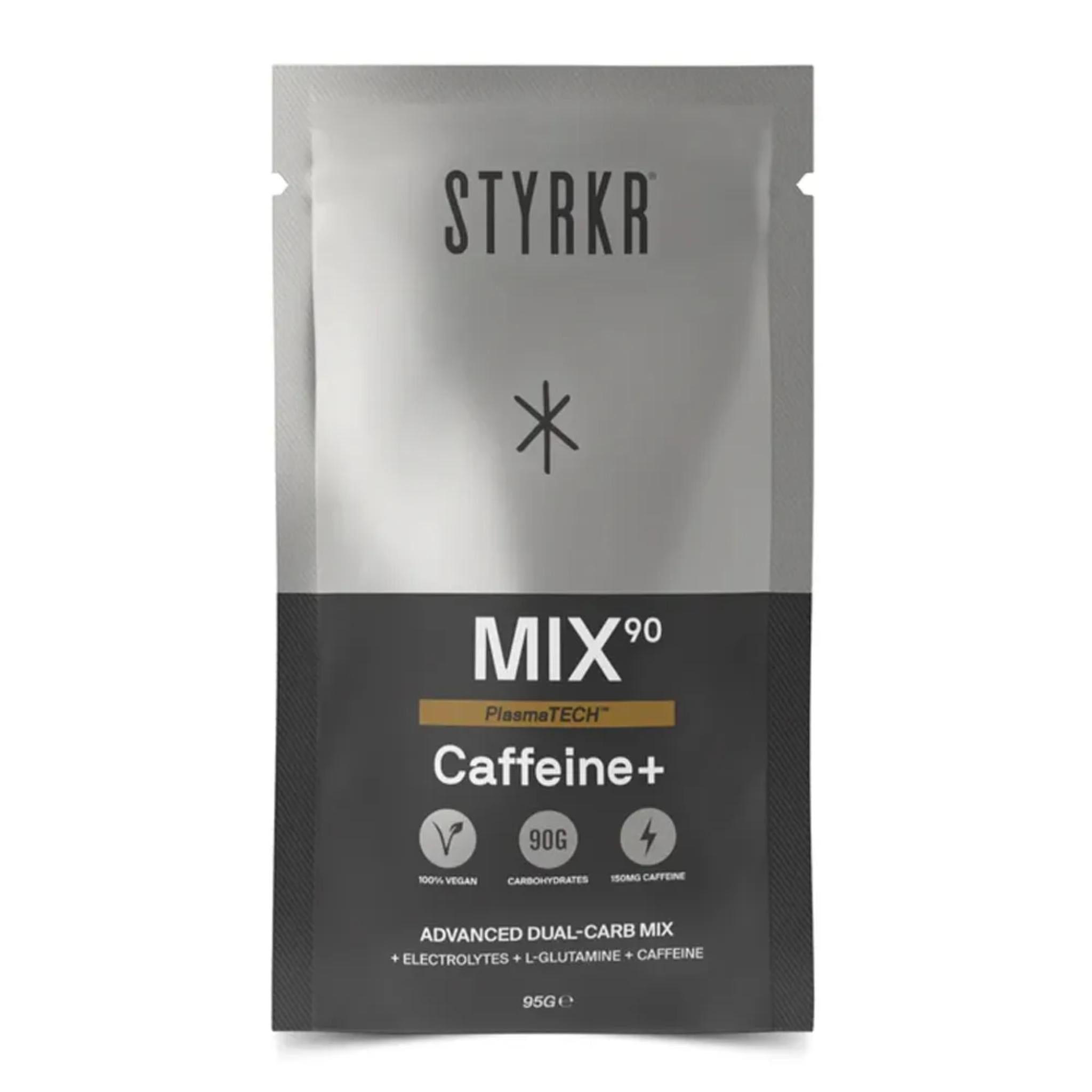 STYRKR MIX90 Caffeine Dual-Carb Energy Drink Mix 12 x 95g Sachets