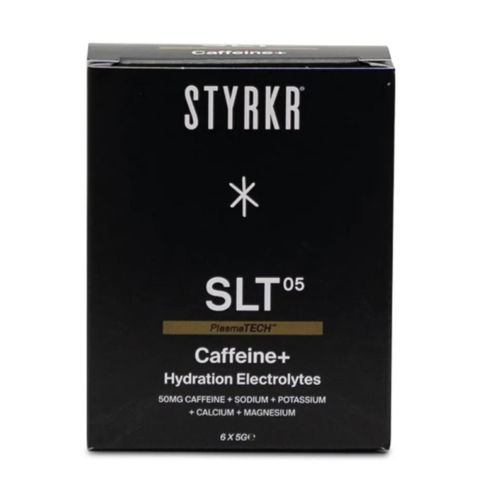 STYRKR SLT05 Caffeine Quad-Blend Electrolyte Powder 6 x 5g Sachets