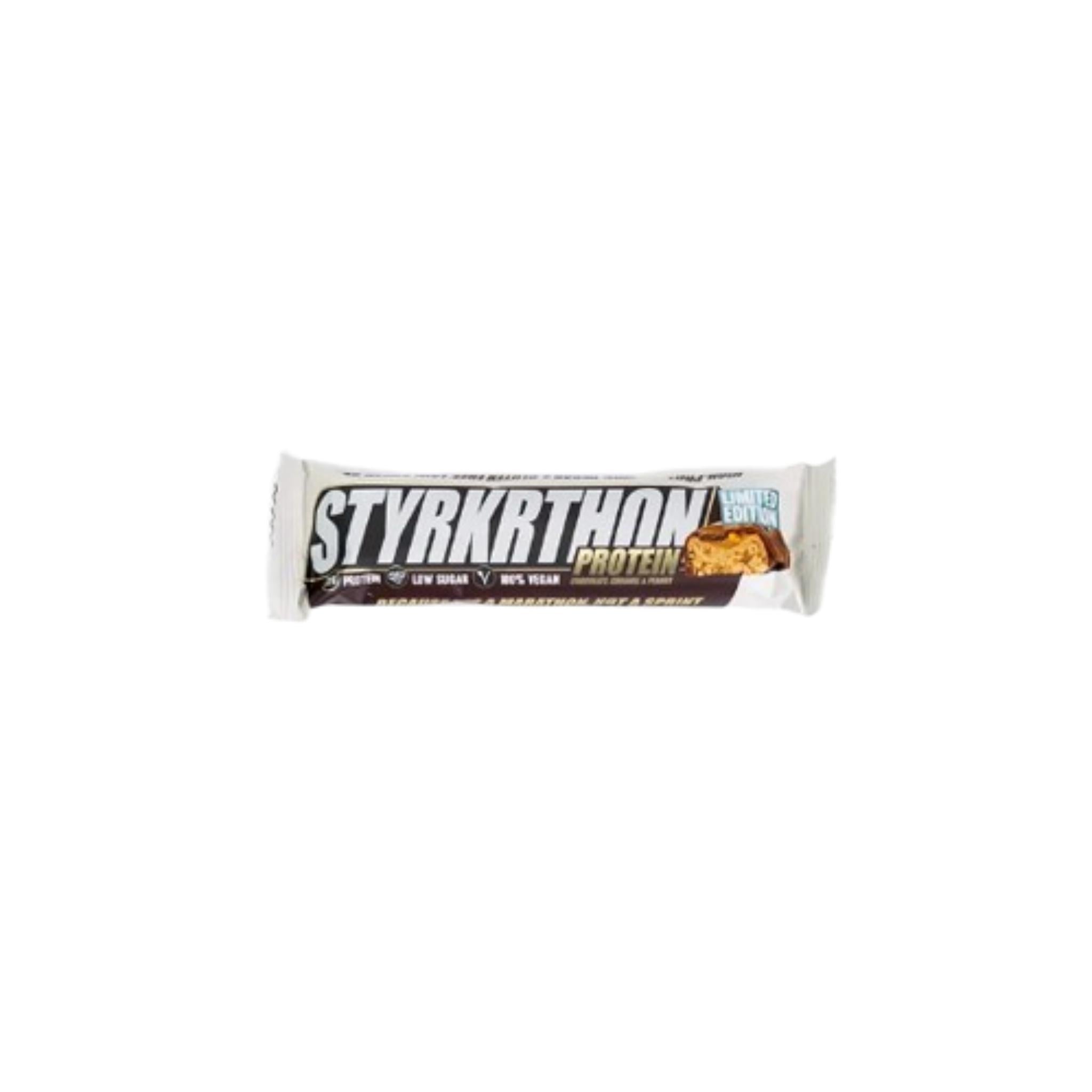 STYRKR Styrkrthon Bars Caramel, peanuts & chocolate / 12 x Bars
