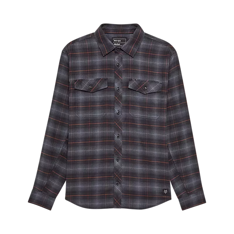 Survivalist Stretch Long Sleeve Flannel Black / S
