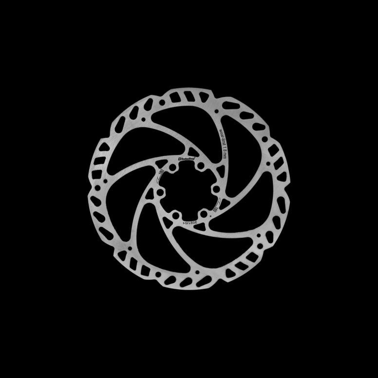 SwissStop Catalyst One 6-Bolt Disc Brake Rotor Silver / 160mm