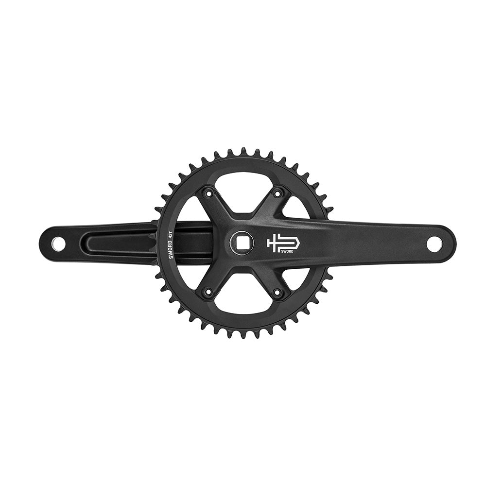 Sword Black 1x Crankset Black / 165mm / 40T