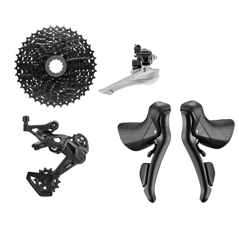 Sword Black 2x Groupset Black / 2x9sp