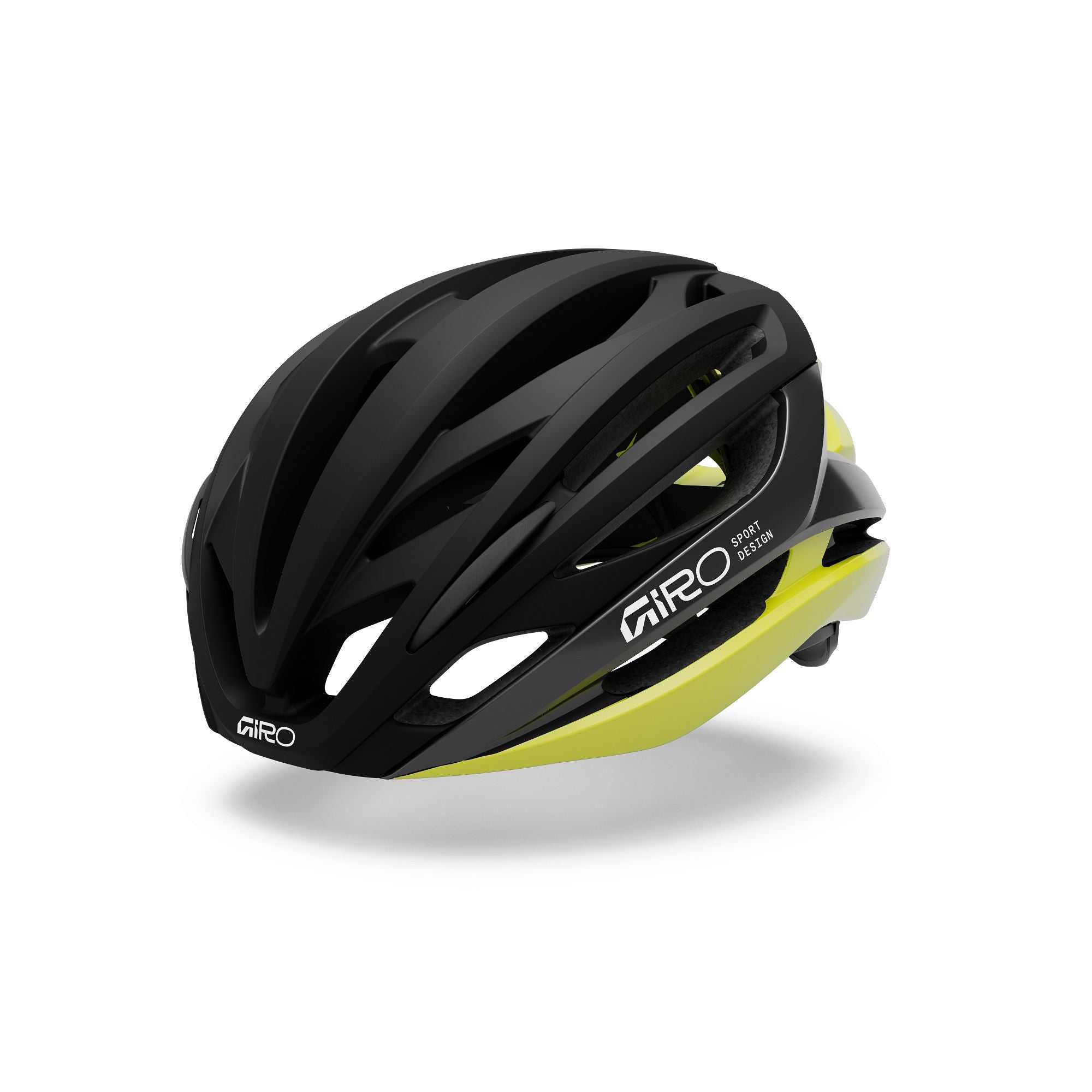 Syntax MIPS Road Helmet Black/Hi Viz / L