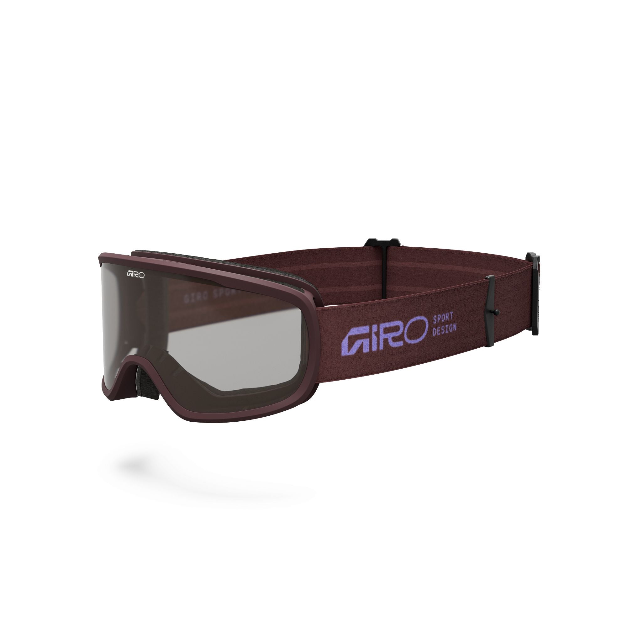 Tempo MTB Goggles Dark Maroon/Clear / One Size
