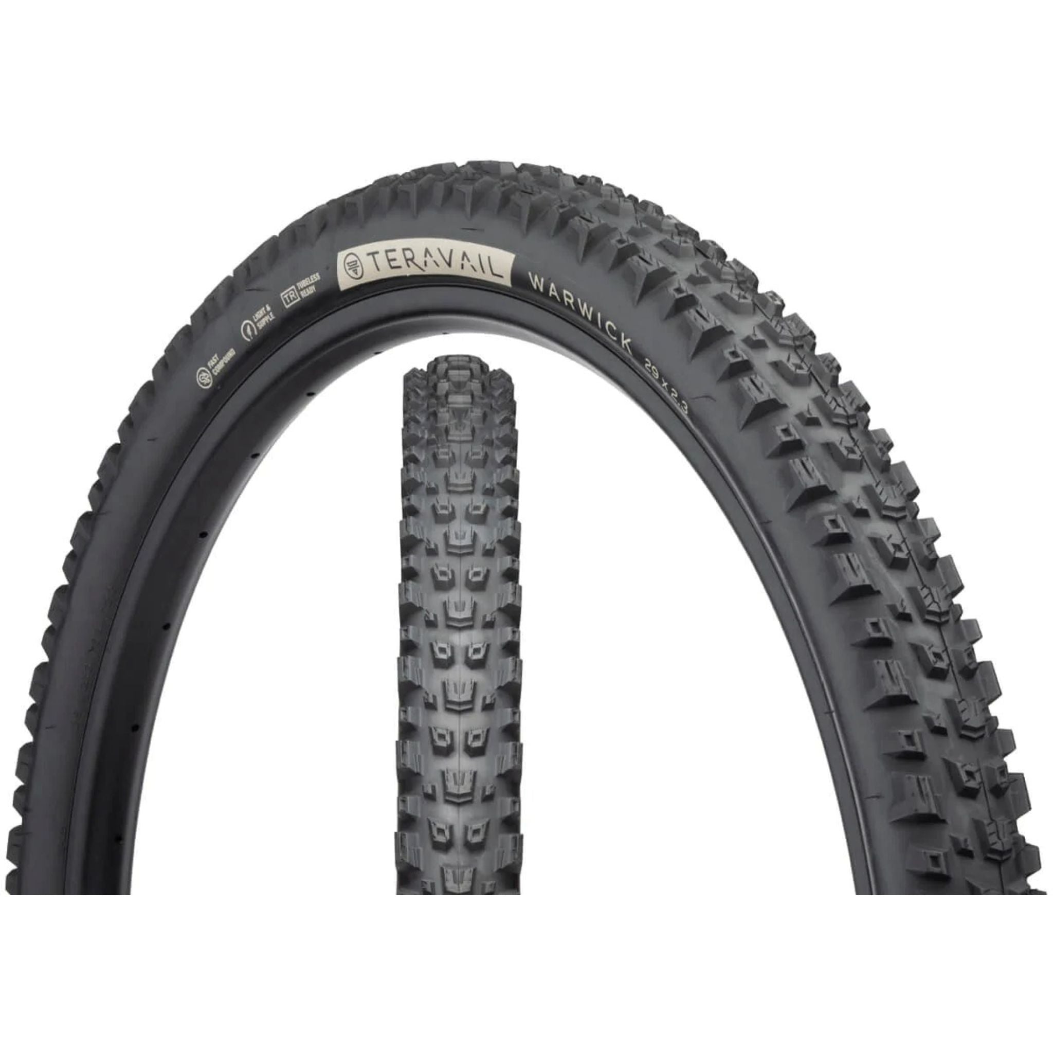 Teravail Warwick MTB Tyre Black / 29 x 2.3 / Durable