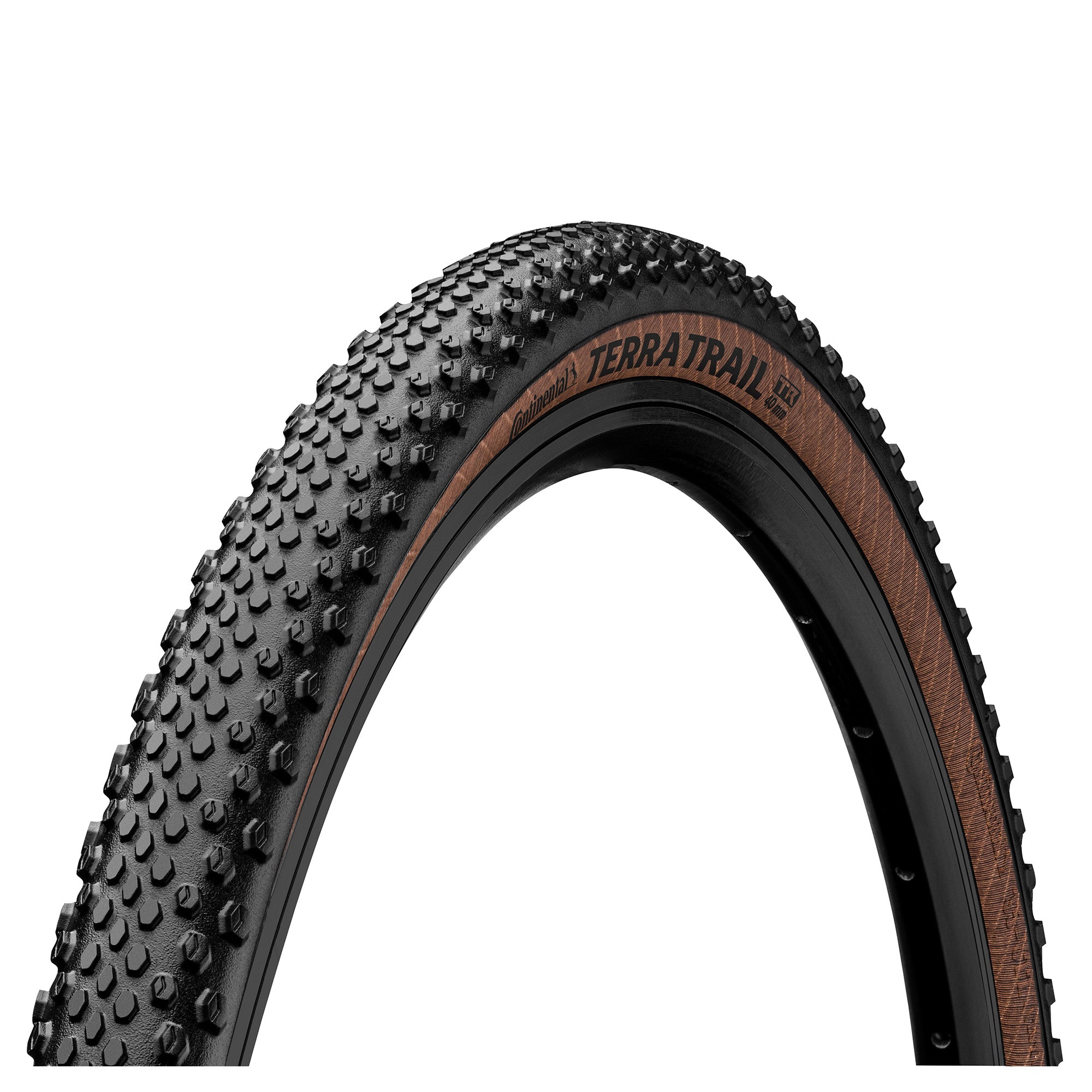 Terra Trail Protection Tyre - Foldable Black Chili Compound Brown / 700 X 40C