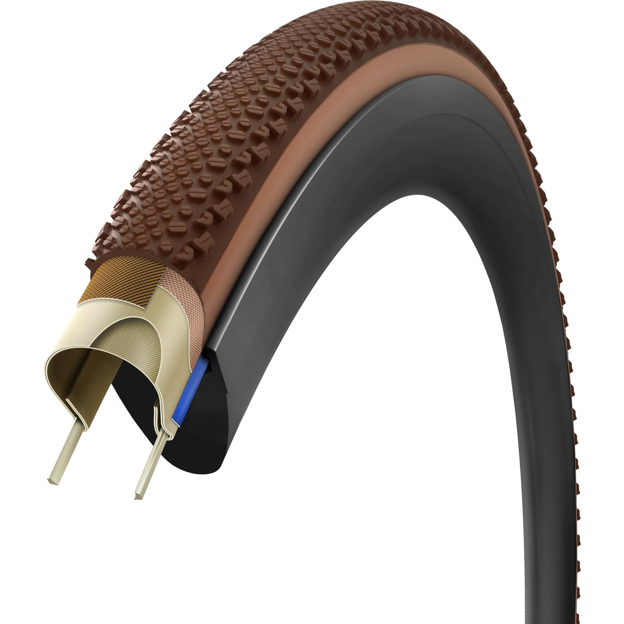 Terreno Pro T50 Mixed Gravel Race Tyre Natural Brown / 700 x 35c