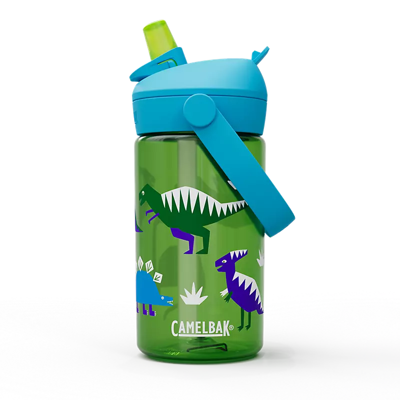 Thrive Flip Straw Kids Bottle 400ml Hip Dinos / 400ml
