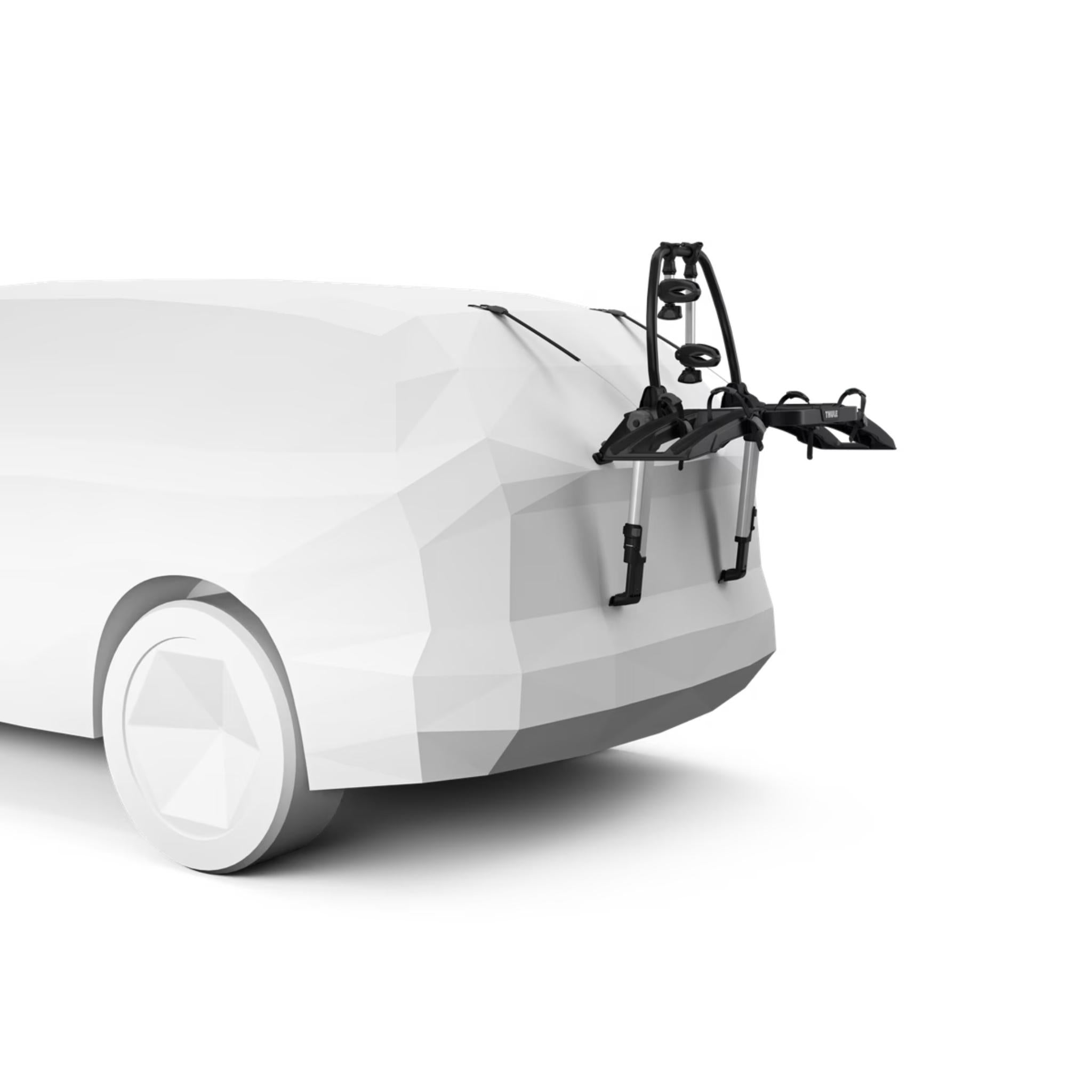 Thule OutWay Rear Mount Platform - 2 Bike Carrier Black / Silver / One Size