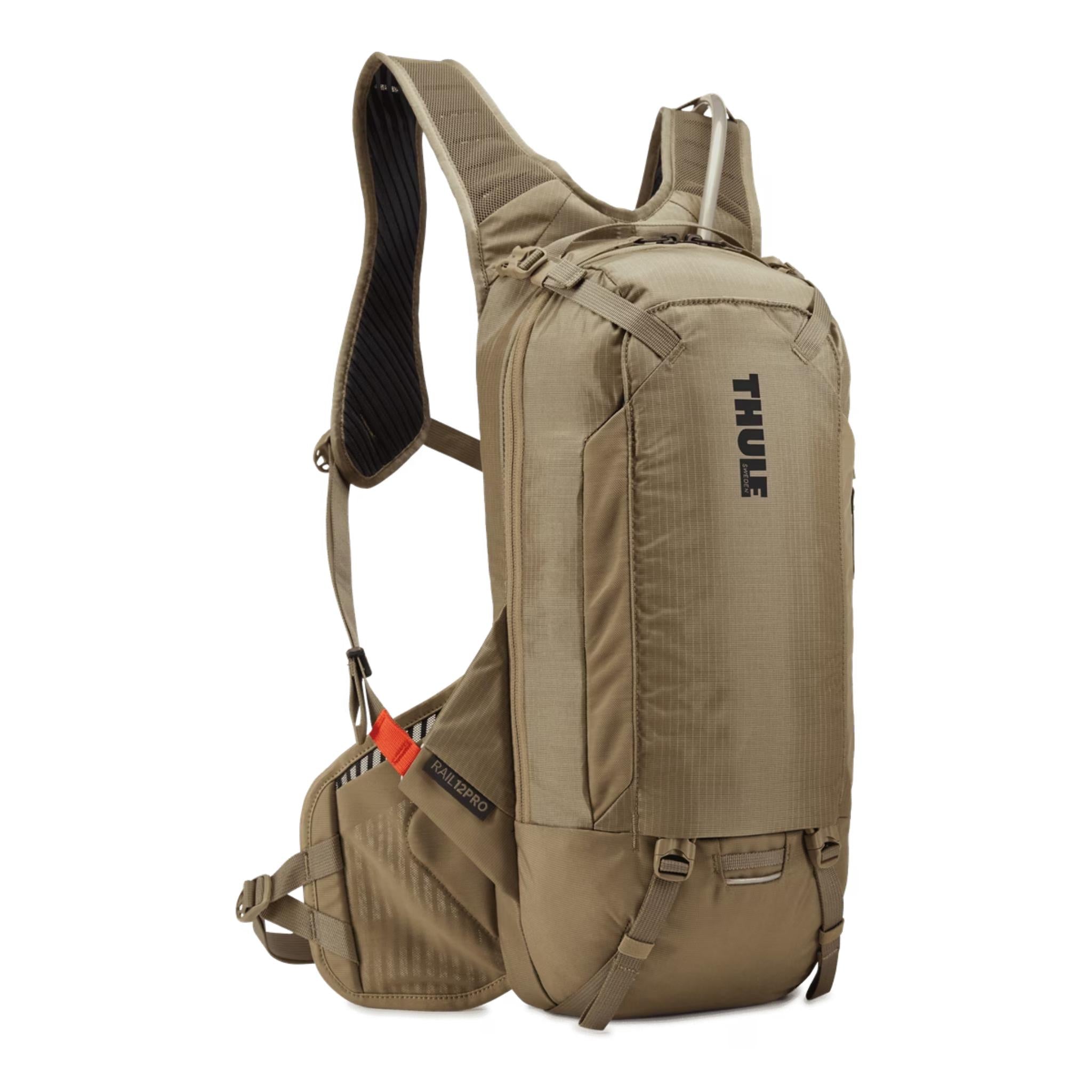 Thule Rail Pro Hydration Backpack Olive / 12 Litres with Back Protection