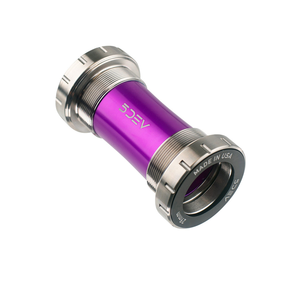 Titanium Bottom Bracket Natural / 68/73mm