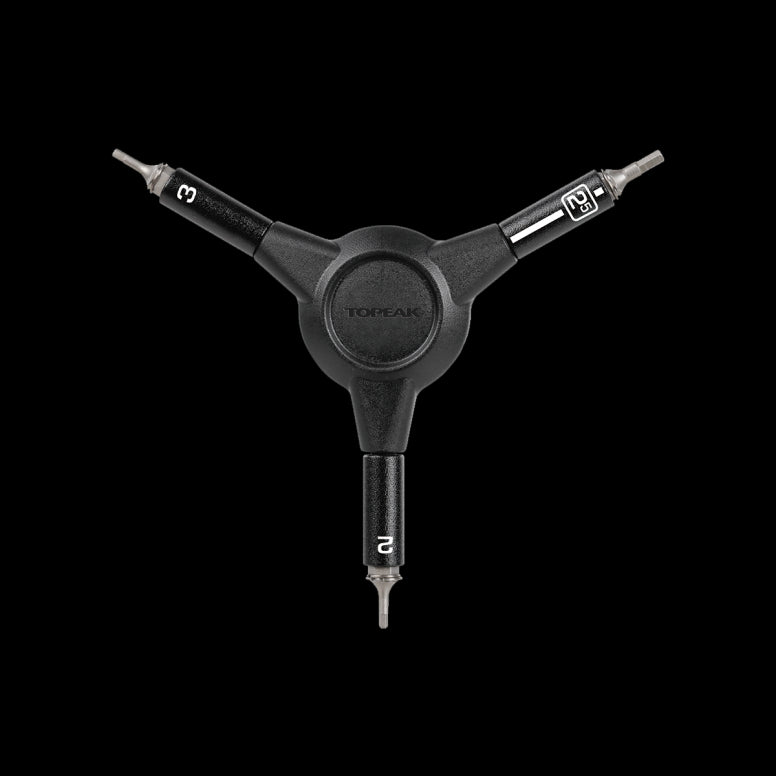Topeak Y-Hex Speed Wrench 2/2.5/3mm Black