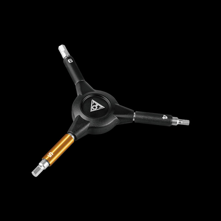 Topeak Y-Hex Speed Wrench 4/5/6mm Black