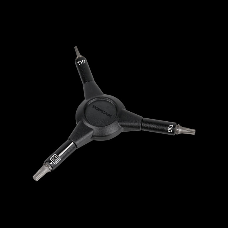Topeak Y-Torx Speed Wrench T10/T25/T30 Black