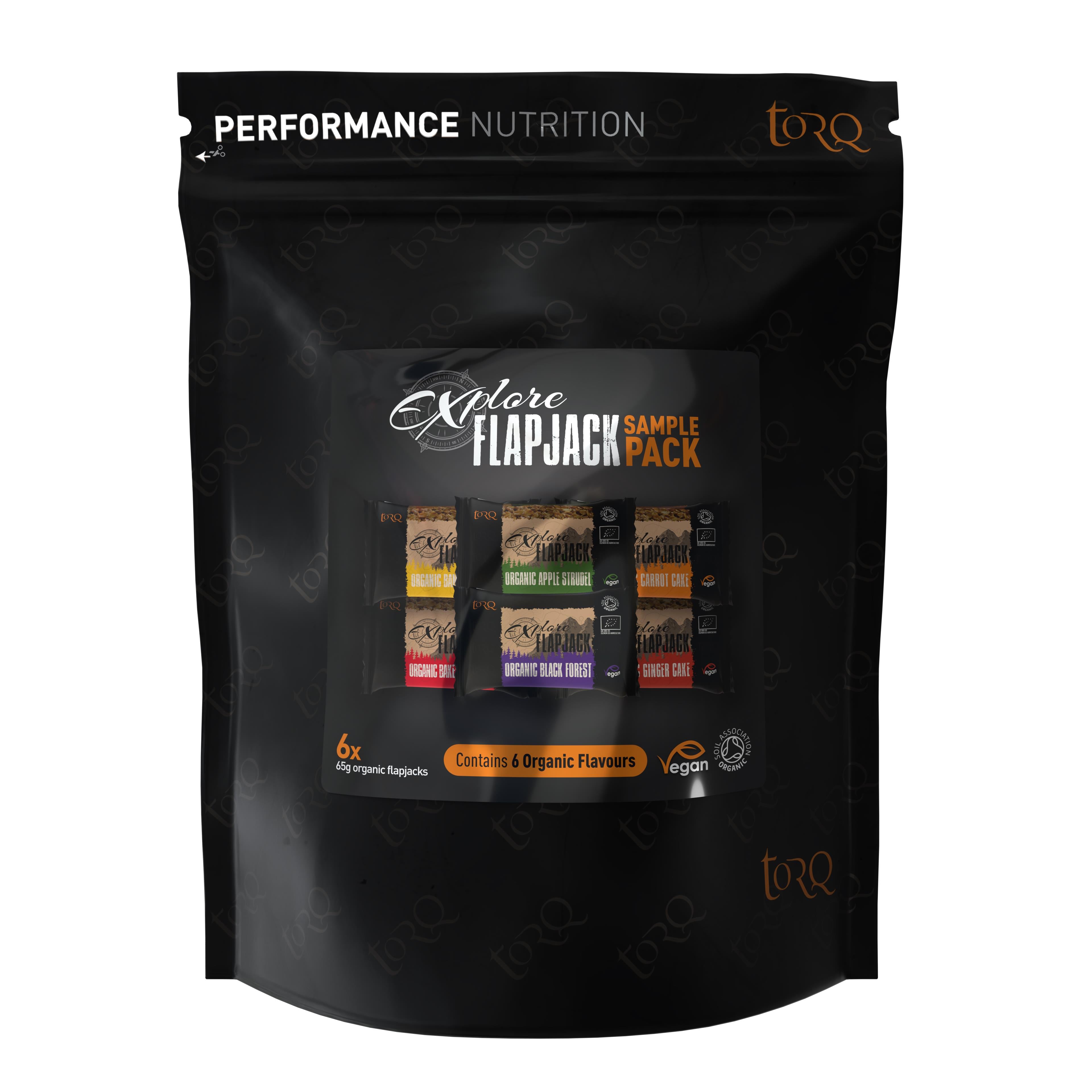 TORQ Explore Flapjack Sampler Pack Pack of 6