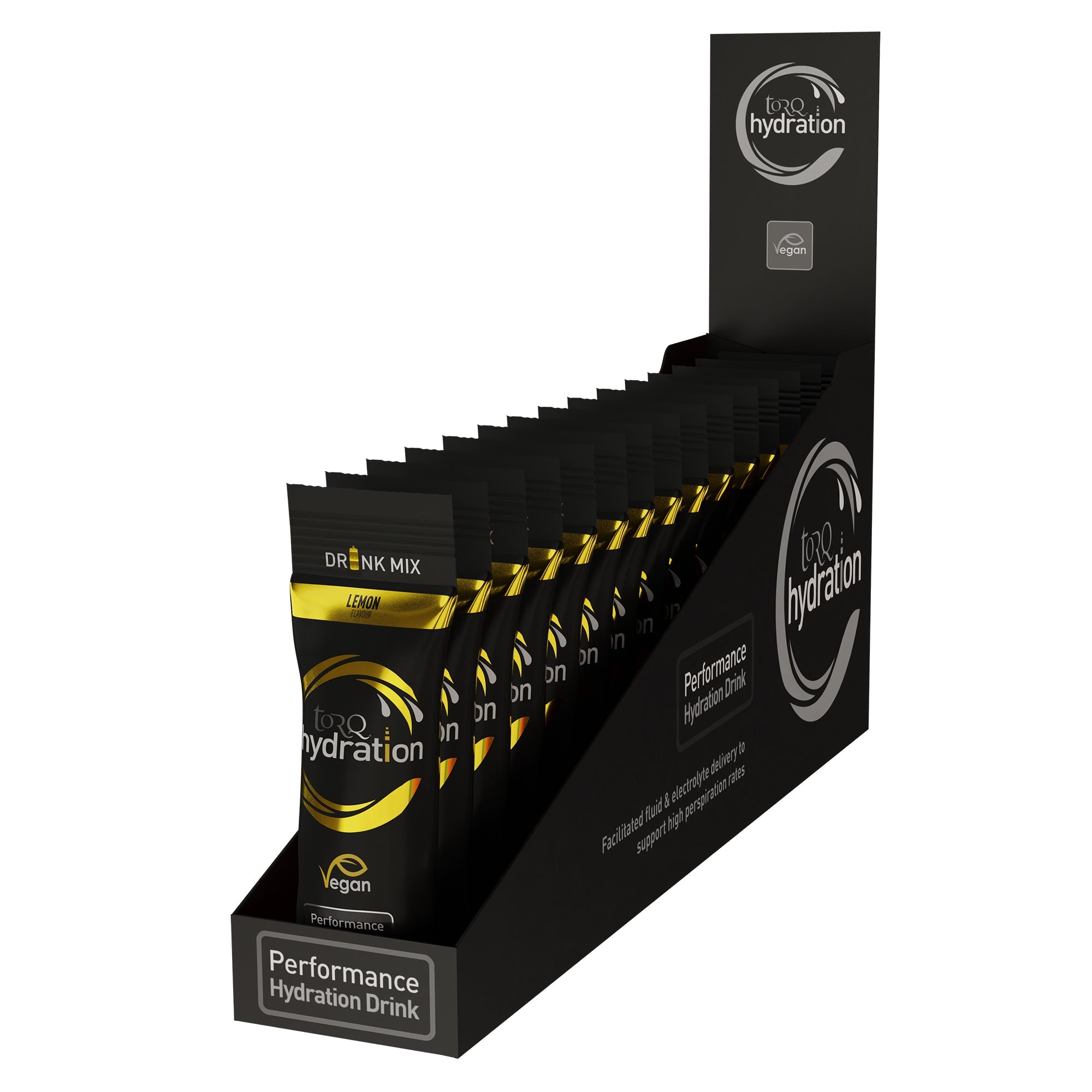 TORQ Hydration 15 Sachet Pack Lemon / Box of 15