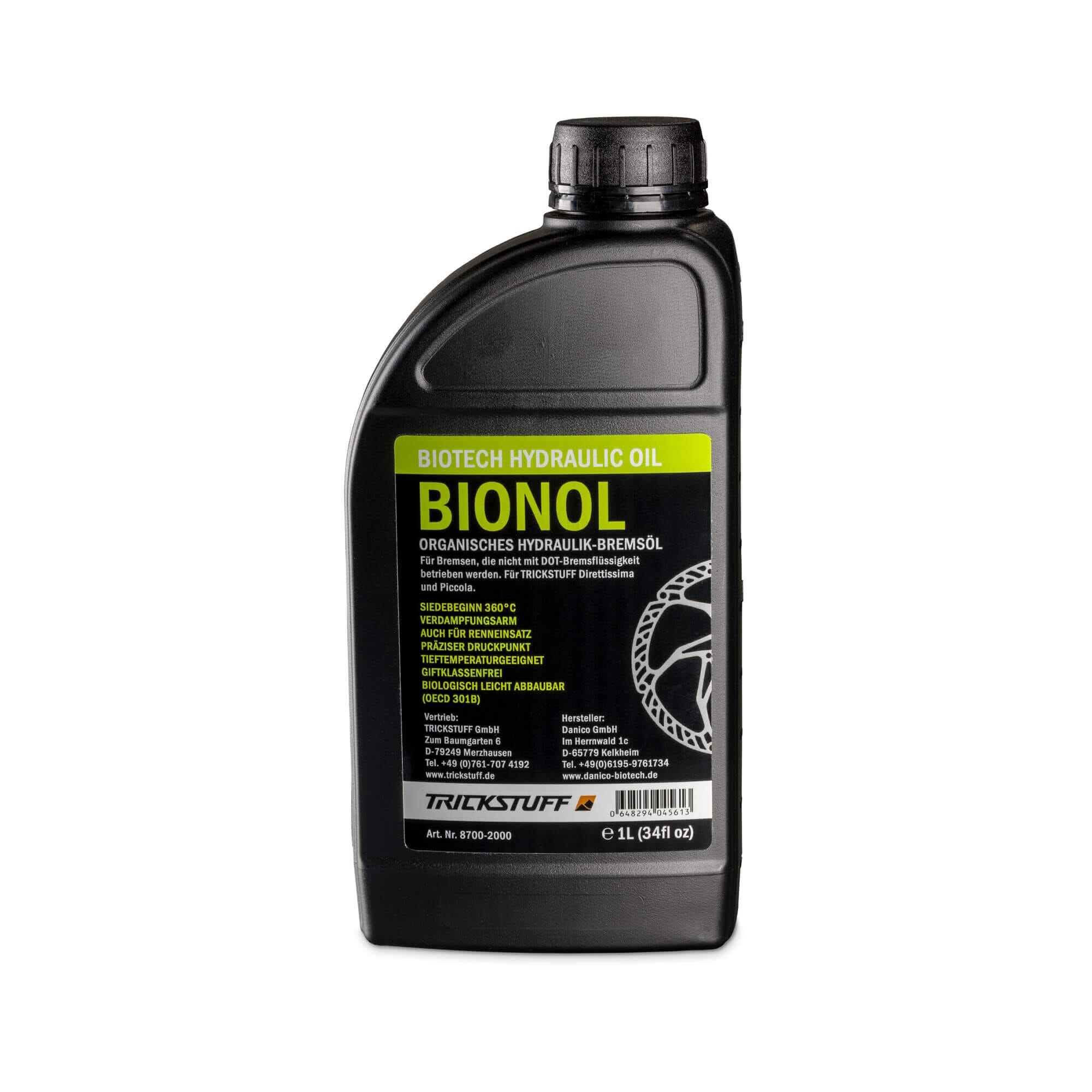Trickstuff Bionol Organic Brake Fluid 1000ml