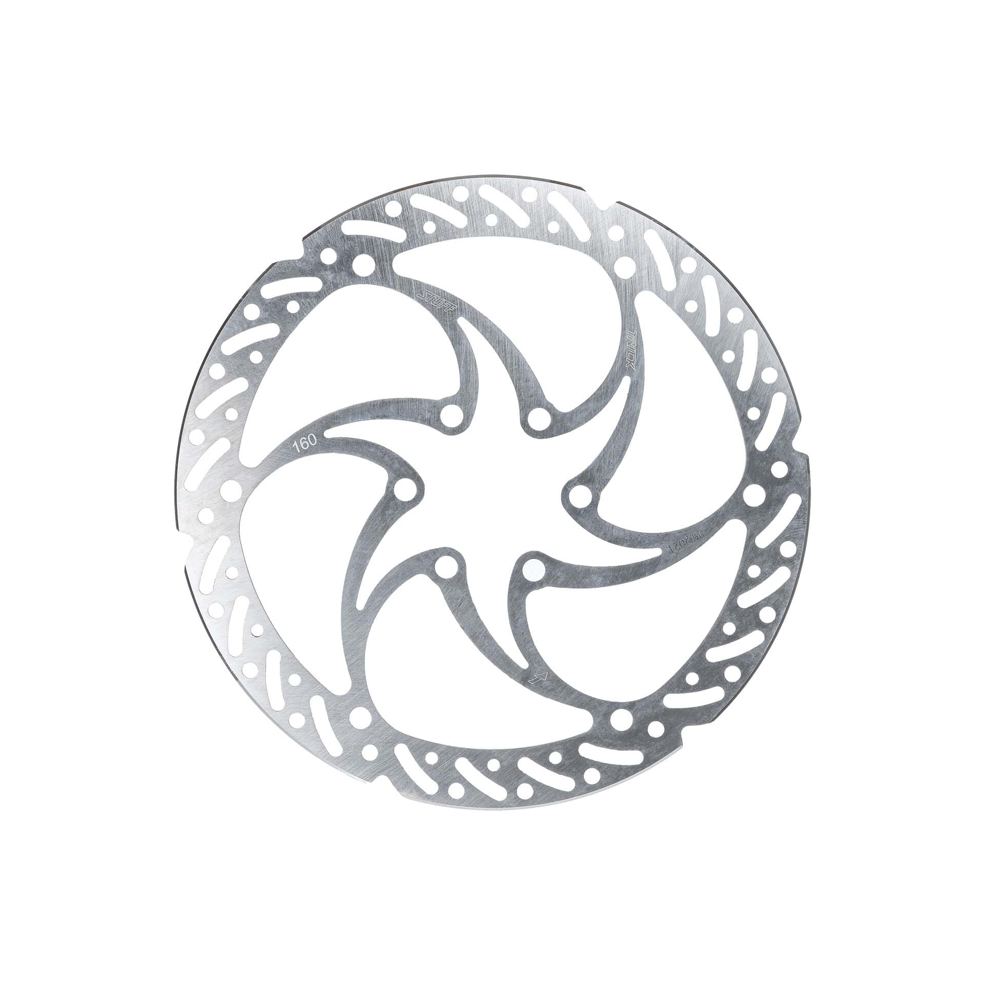 Trickstuff Heavy Duty Disc Brake Rotor - 6-Bolt Silver / 160mm