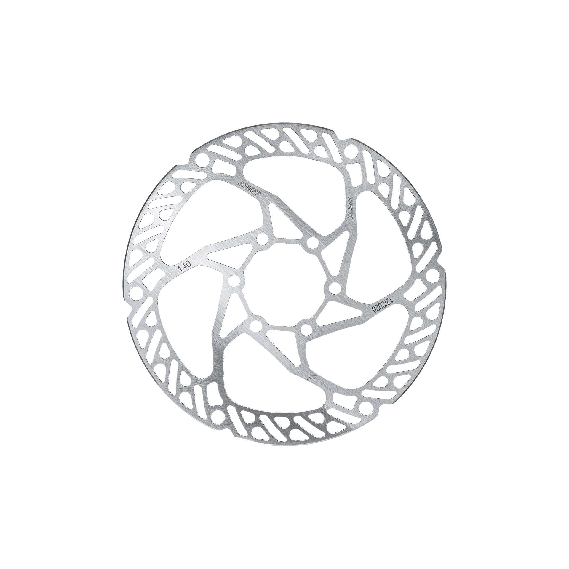 Trickstuff Ultralight Disc Brake Rotor 6-Bolt Silver / 140mm