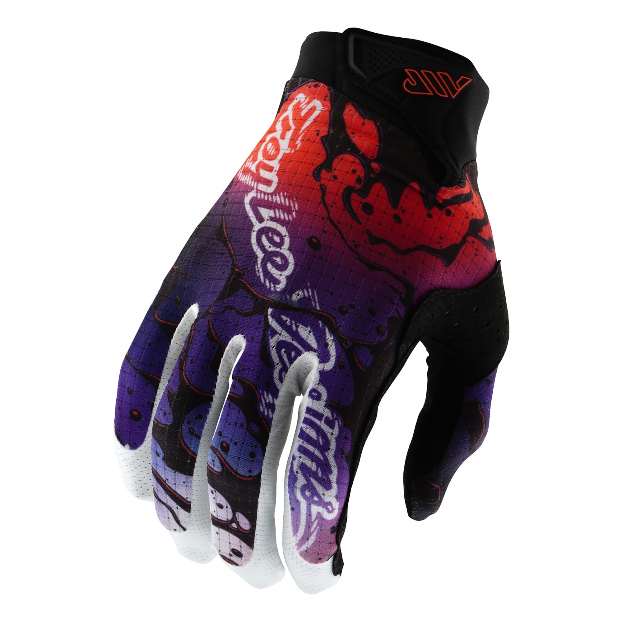 Troy Lee Designs Air Gloves Drip - Black/Purple / S