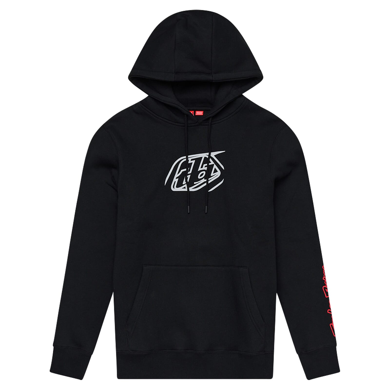 Troy Lee Designs Badge Pullover Hoodie Black / S