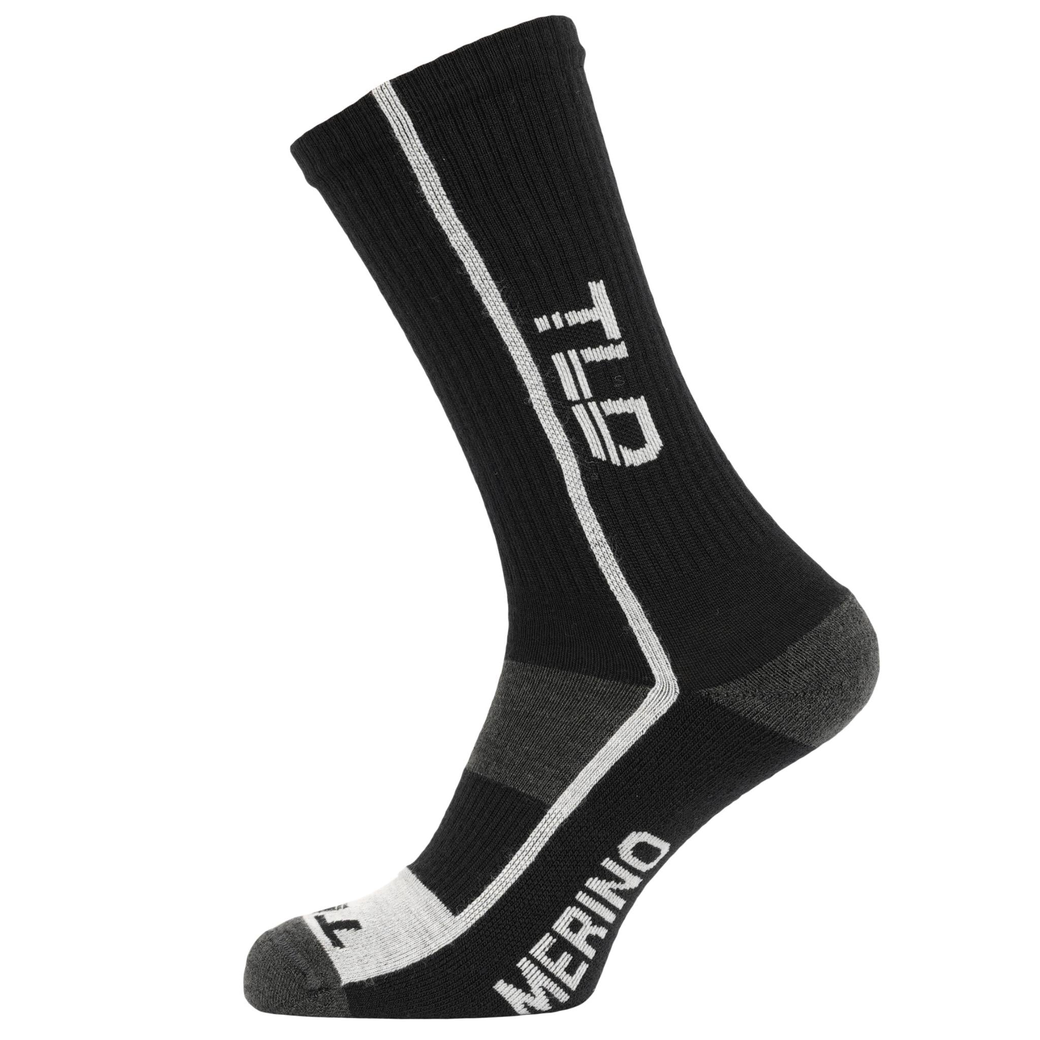 Troy Lee Designs Chill Merino Wool Socks Mono Black / S/M (UK 4-8)