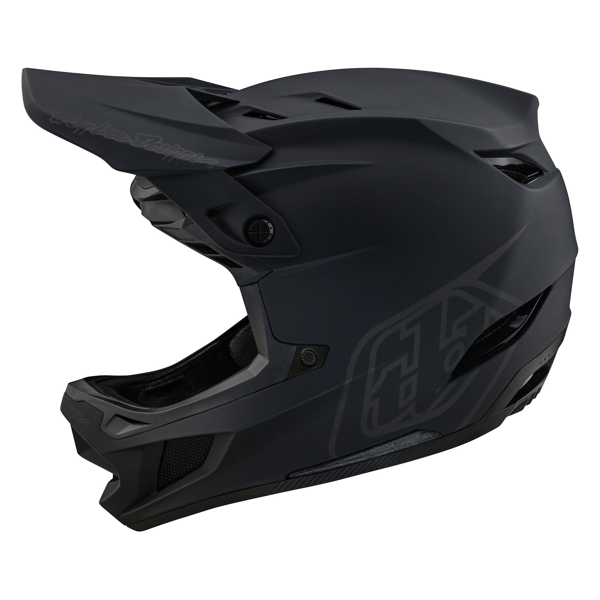 Troy Lee Designs D4 Composite Helmet Stealth - Black / M