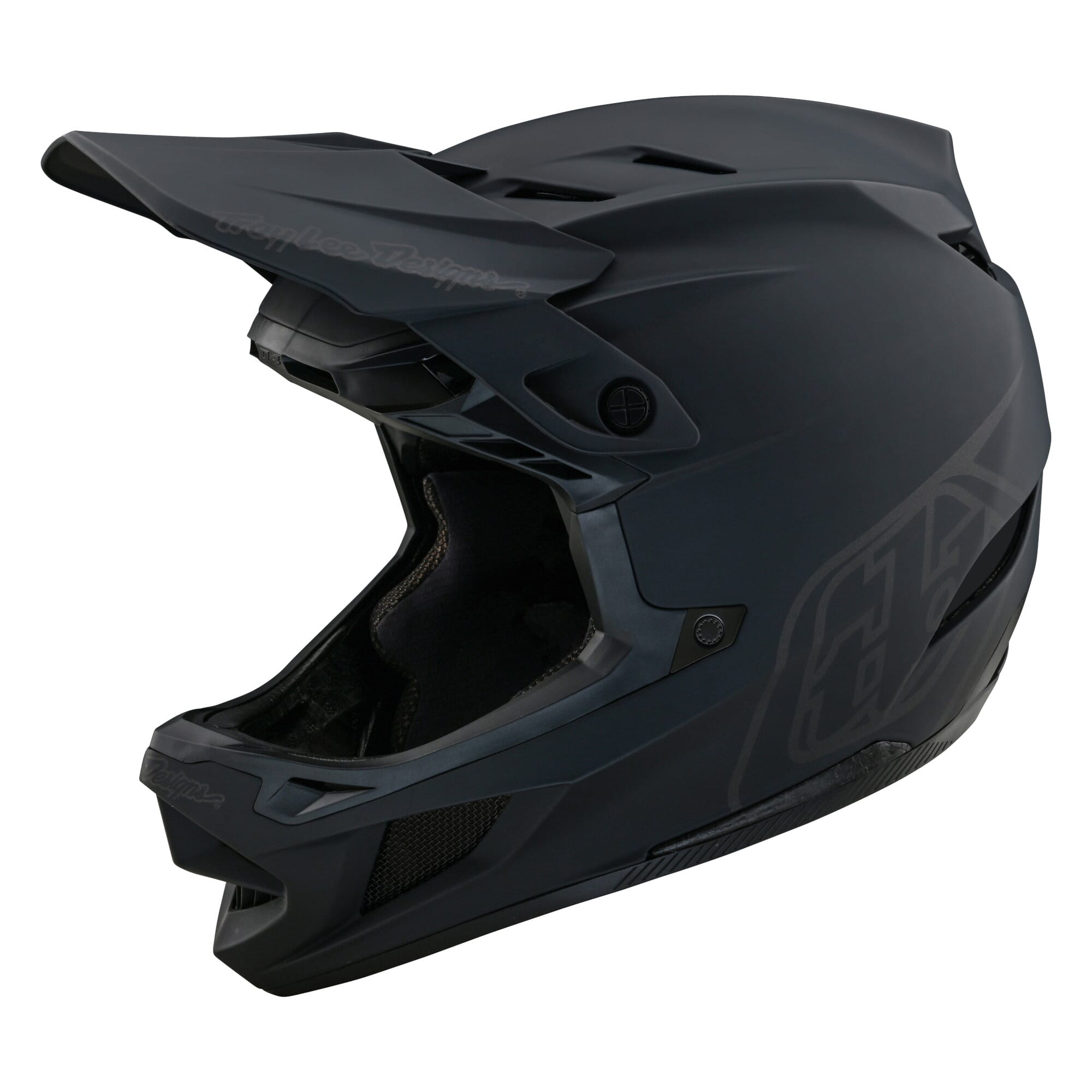 Troy Lee Designs D4 Polyacrylite Helmet Stealth Black / XS