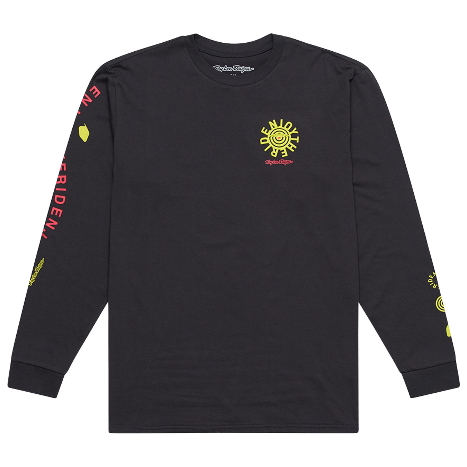 Troy Lee Designs Enjoy Long Sleeve T-Shirt Carbon / S