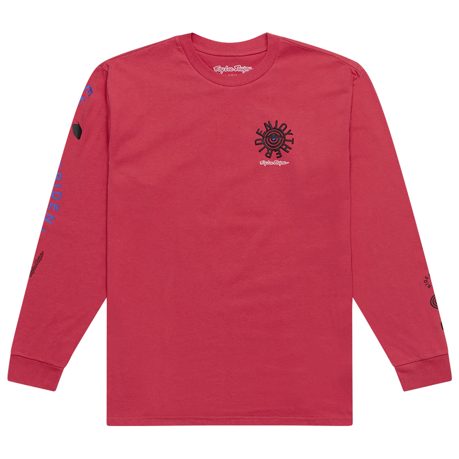 Troy Lee Designs Enjoy Long Sleeve T-Shirt Fuchsia / S