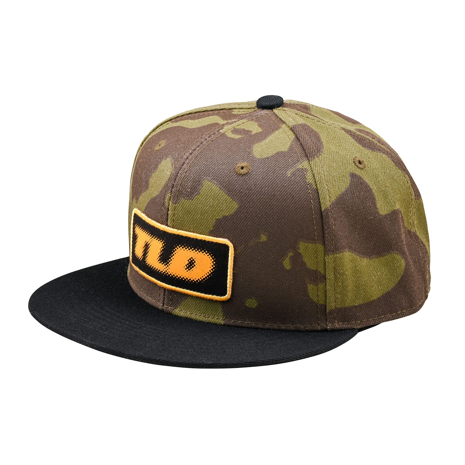 Troy Lee Designs Fade Out Flat Bill Snapback Cap Olive Camo / One Size