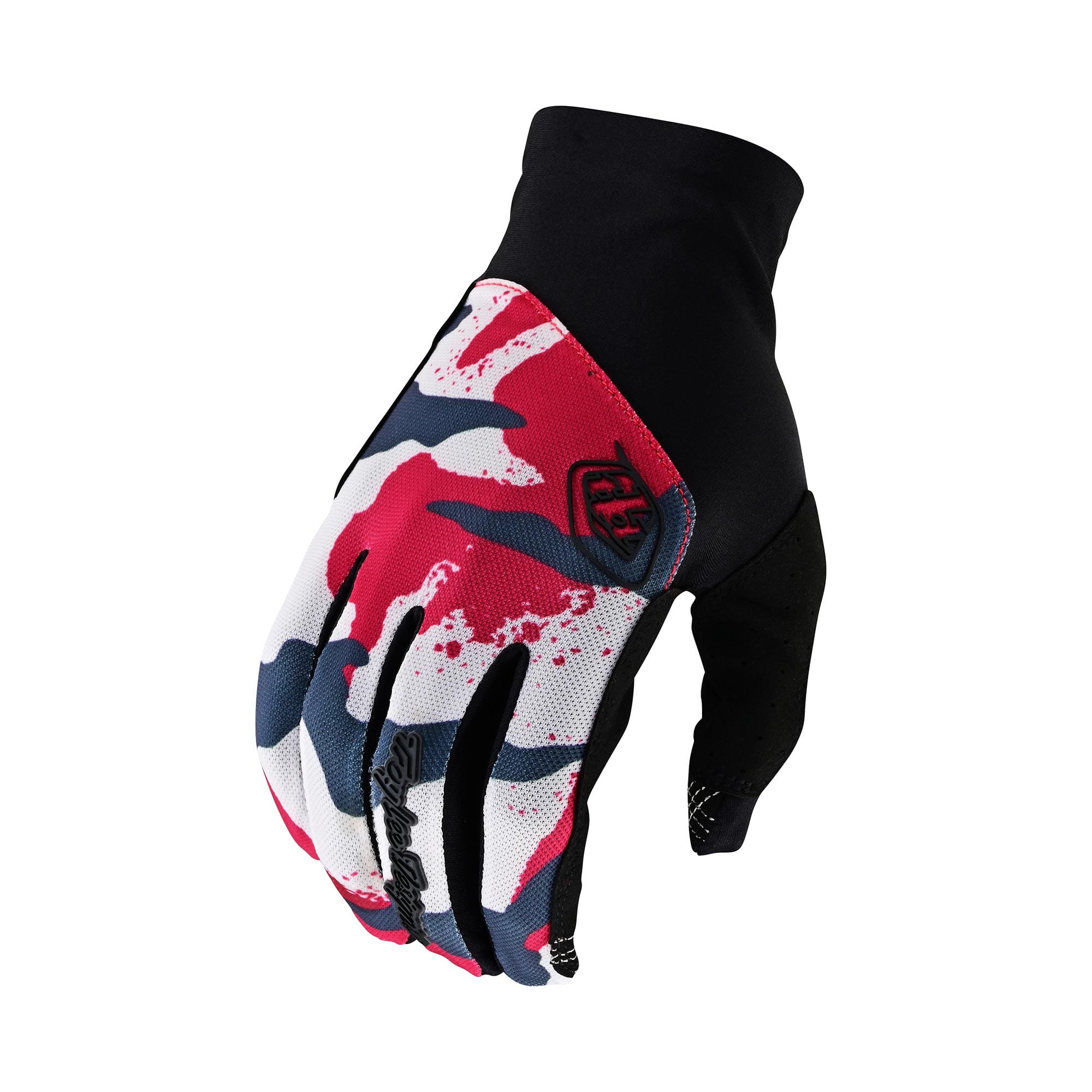 Troy Lee Designs Flowline Gloves Camo - Berry / S
