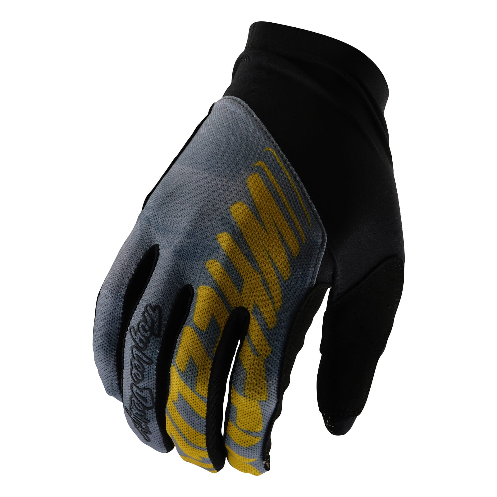 Troy Lee Designs Flowline Gloves Peace-Up - Dark Cloud / S