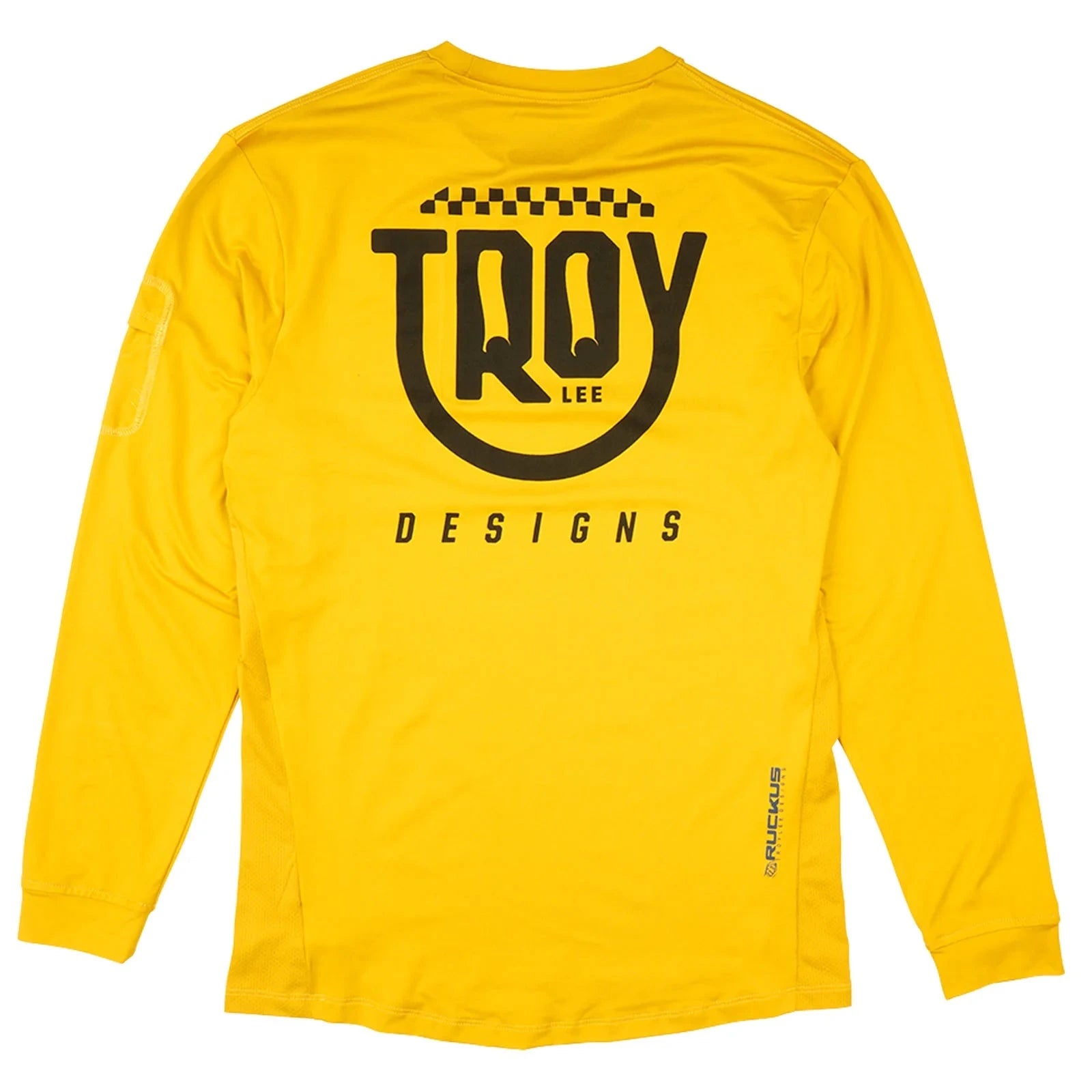 Troy Lee Designs Ruckus Ride Youth Long Sleeve Jersey Eyez - Safron / XS