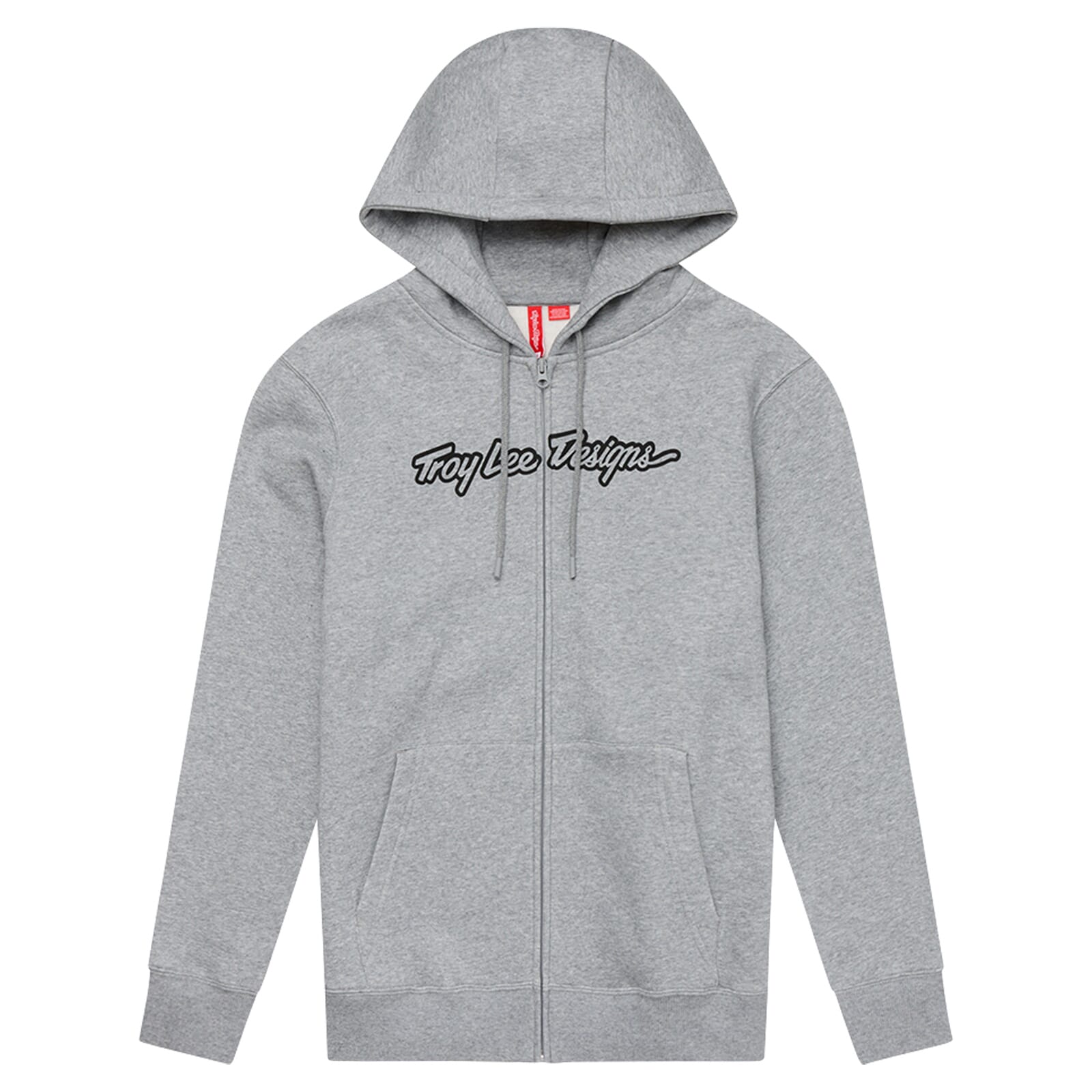 Troy Lee Designs Signature Pullover Hoodie Grey Heather / S